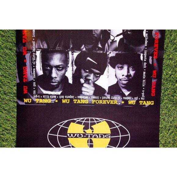 WU-TANG CLAN WU-TANG Forever Vintage 1997 22.5 X 34.5" Rare Official Poster NOS - Picture 4 of 9